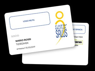 Esempio di Tessera Carta Mutuasalus®